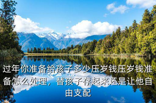 孩子的壓歲錢(qián)怎么存,孩子的壓歲錢(qián)你將如何處理
