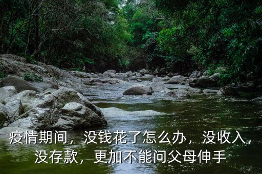 疫情期間，沒錢花了怎么辦，沒收入，沒存款，更加不能問父母伸手