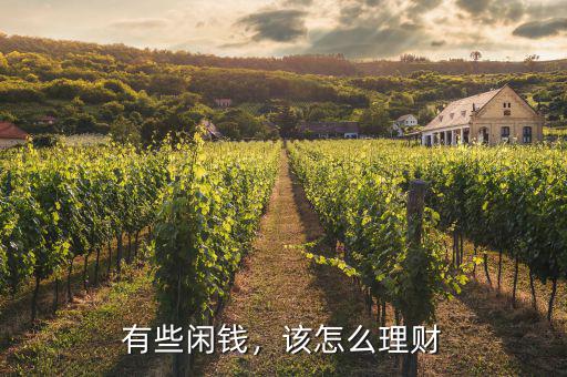 有些閑錢，該怎么理財(cái)