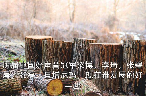 歷屆中國好聲音冠軍梁博，李琦，張碧晨，張磊，旦增尼瑪，現(xiàn)在誰發(fā)展的好一些
