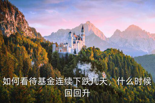 如何看待基金連續(xù)下跌幾天，什么時候回回升