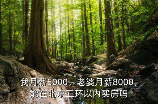我月薪5000，老婆月薪8000，能在北京五環(huán)以內(nèi)買(mǎi)房嗎