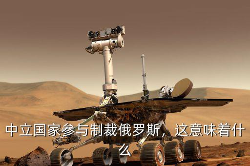 中立國家參與制裁俄羅斯，這意味著什么