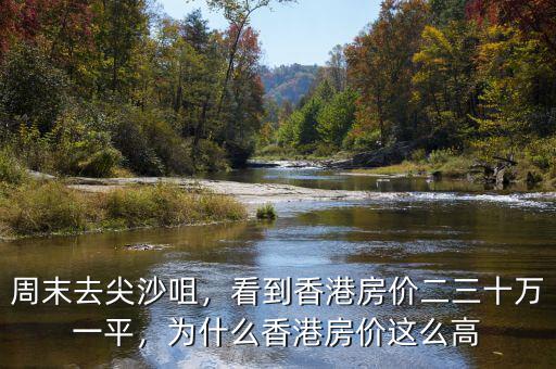 周末去尖沙咀，看到香港房價二三十萬一平，為什么香港房價這么高