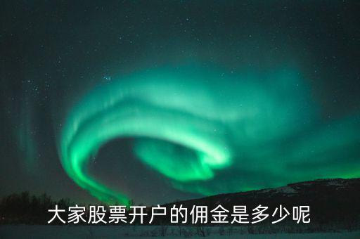 證券開(kāi)戶(hù)傭金多少,現(xiàn)在券商開(kāi)戶(hù)傭金是多少啊