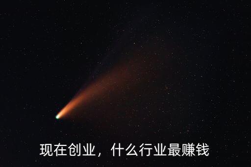 現(xiàn)在創(chuàng)業(yè)，什么行業(yè)最賺錢