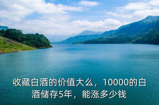 收藏白酒的價值大么，10000的白酒儲存5年，能漲多少錢
