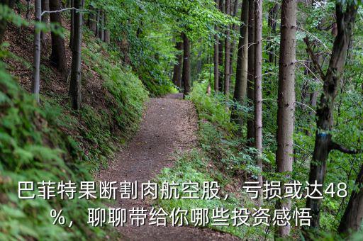 巴菲特果斷割肉航空股，虧損或達(dá)48%，聊聊帶給你哪些投資感悟