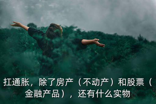 扛通脹，除了房產(chǎn)（不動產(chǎn)）和股票（金融產(chǎn)品），還有什么實物