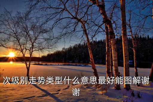次級(jí)別走勢(shì)類(lèi)型什么意思最好能圖解謝謝