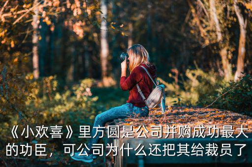 《小歡喜》里方圓是公司并購(gòu)成功最大的功臣，可公司為什么還把其給裁員了