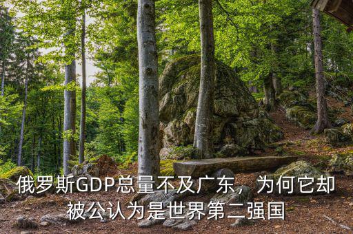 俄羅斯GDP總量不及廣東，為何它卻被公認(rèn)為是世界第二強國