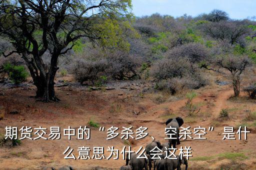 期貨交易中的“多殺多、空殺空”是什么意思為什么會這樣