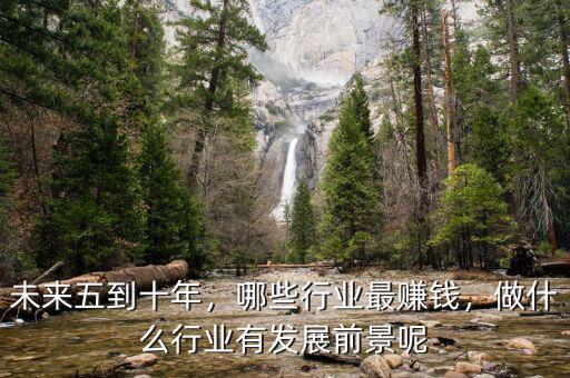 未來(lái)五到十年，哪些行業(yè)最賺錢，做什么行業(yè)有發(fā)展前景呢