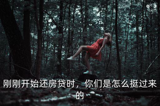 剛剛開始還房貸時(shí)，你們是怎么挺過來的