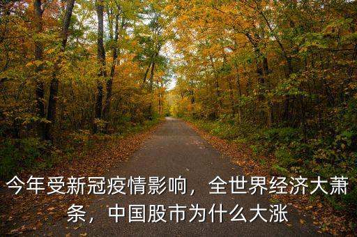 今年受新冠疫情影響，全世界經(jīng)濟(jì)大蕭條，中國股市為什么大漲