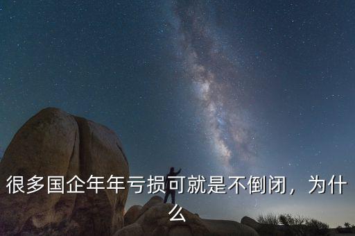 很多國(guó)企年年虧損可就是不倒閉，為什么