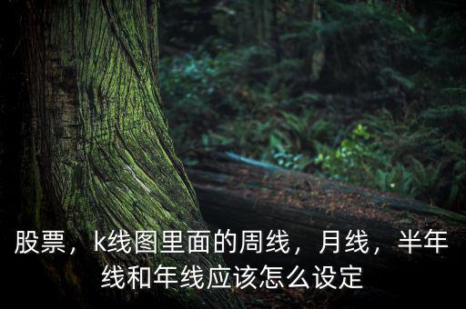 股票，k線圖里面的周線，月線，半年線和年線應(yīng)該怎么設(shè)定