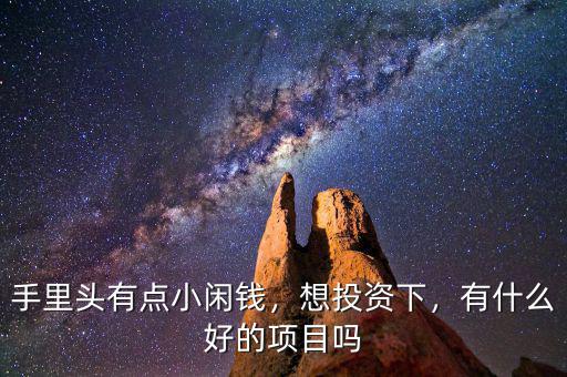 手里頭有點(diǎn)小閑錢(qián)，想投資下，有什么好的項(xiàng)目嗎