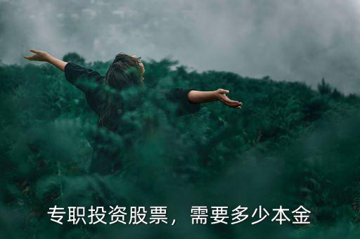 專(zhuān)職投資股票，需要多少本金