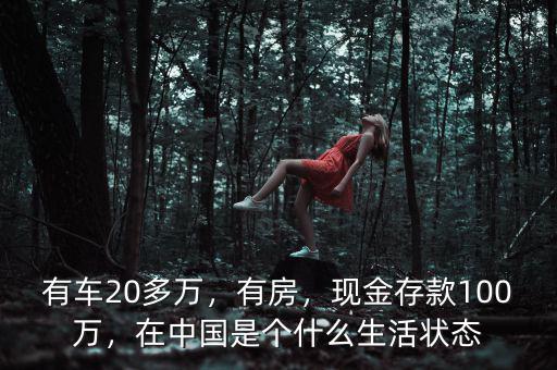 有車20多萬，有房，現(xiàn)金存款100萬，在中國(guó)是個(gè)什么生活狀態(tài)