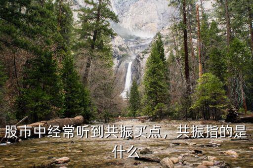 股市中經常聽到共振買點，共振指的是什么