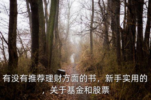 有沒有推薦理財方面的書，新手實用的，關(guān)于基金和股票