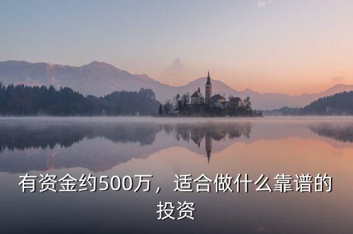 有資金約500萬，適合做什么靠譜的投資