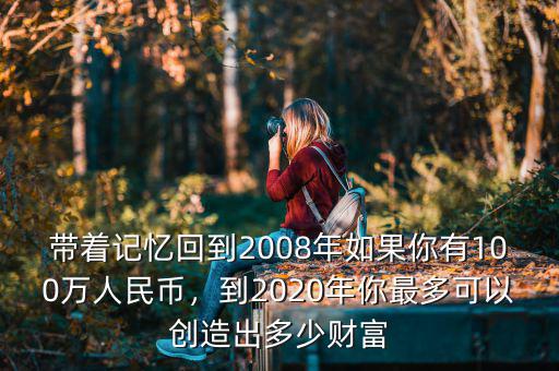 帶著記憶回到2008年如果你有100萬(wàn)人民幣，到2020年你最多可以創(chuàng)造出多少財(cái)富