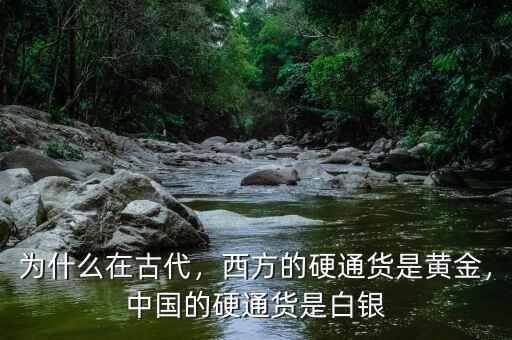為什么在古代，西方的硬通貨是黃金，中國(guó)的硬通貨是白銀