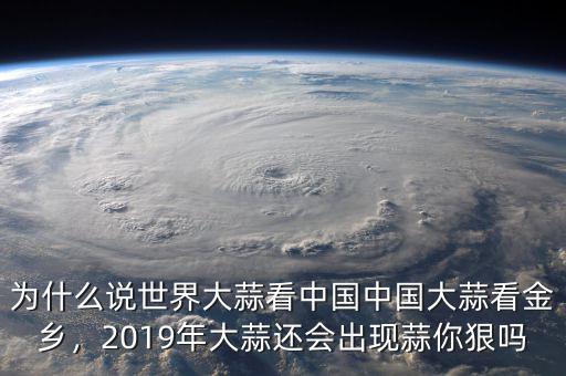為什么說世界大蒜看中國中國大蒜看金鄉(xiāng)，2019年大蒜還會出現蒜你狠嗎