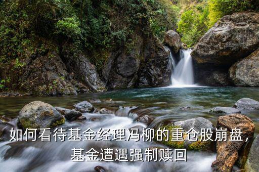 如何看待基金經(jīng)理馮柳的重倉股崩盤，基金遭遇強(qiáng)制贖回