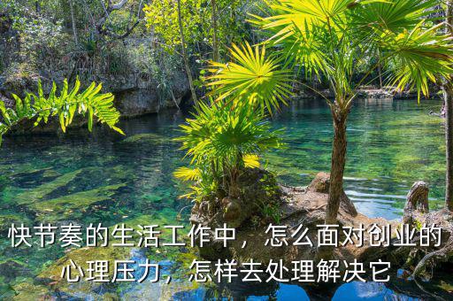 快節(jié)奏的生活工作中，怎么面對(duì)創(chuàng)業(yè)的心理壓力，怎樣去處理解決它