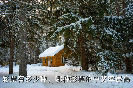 彩票有多少種，哪種彩票的中獎(jiǎng)率最高