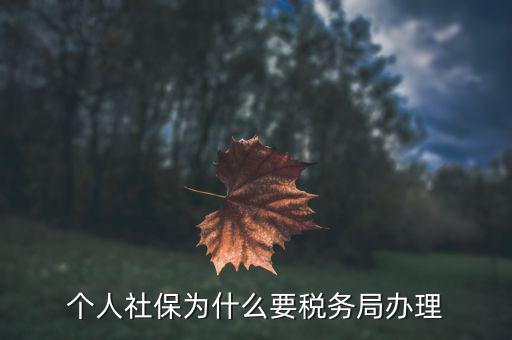 社會保險(xiǎn)繳納和稅務(wù)局什么關(guān)系，社保為什么要稅務(wù)部門征收