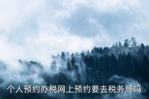 什么是稅務(wù)預(yù)約服務(wù)，個(gè)人預(yù)約辦稅網(wǎng)上預(yù)約要去稅務(wù)局嗎