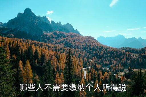 什么人不需要繳稅，有營業(yè)執(zhí)照和稅務(wù)登記什么情況下不用繳稅