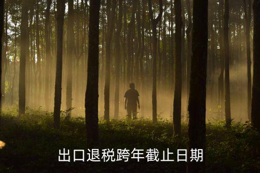 出口退免稅認(rèn)定日期是什么時(shí)候，出口退稅跨年截止日期