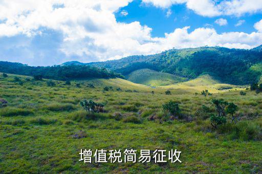 什么是增值稅簡(jiǎn)易征收，增值稅簡(jiǎn)易征收