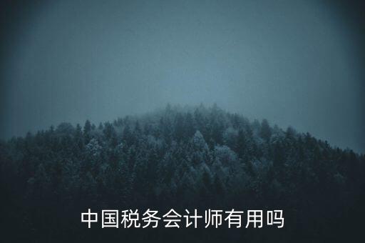 注冊(cè)稅務(wù)師有什么用，注冊(cè)稅務(wù)師能干什么待遇怎么樣