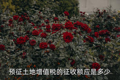 什么叫預(yù)征土地，什么是預(yù)征稅