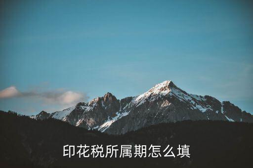 印花稅的所屬期是什么意思，印花稅按次申報(bào)所屬期是什么時(shí)候