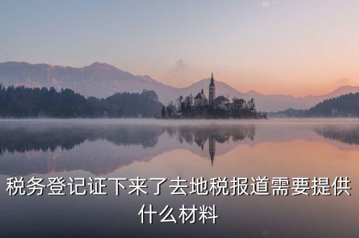 國地稅報道需要什么，地稅報道需要什么材料2016最新的