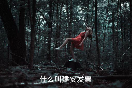 建安開什么票，什么叫建安發(fā)票