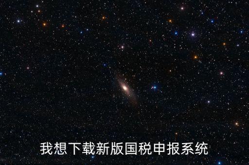 有什么報稅系統(tǒng)下載，我想下載新版國稅申報系統(tǒng)