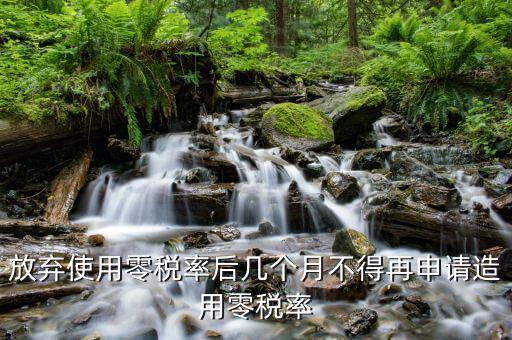 為什么放棄零稅率，出口應(yīng)稅服務(wù)為什么放棄增值稅零稅率