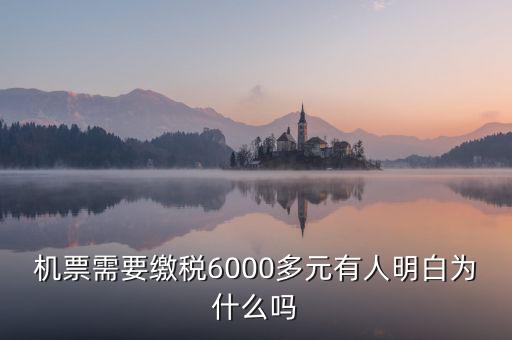 為什么國際機(jī)票要收稅，國際機(jī)票為什么要另外交稅費(fèi)