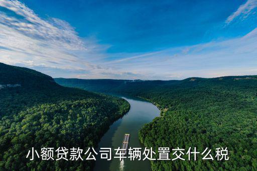 車貸行業(yè)需要交什么稅，小額貸款公司車輛處置交什么稅