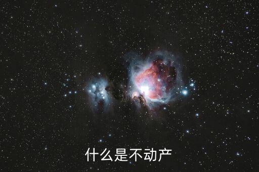不含不動(dòng)產(chǎn)是什么意思，什么是不動(dòng)產(chǎn)