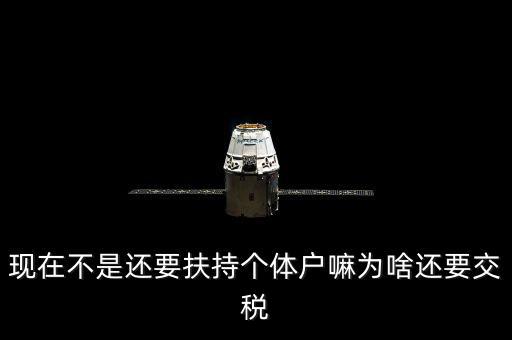 個體戶為什么要報稅，我就是個個體戶為什么要交稅